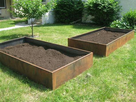 steel garden planter boxes|metal planter boxes near me.